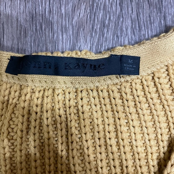 Jenni Kayne Cabin Fisherman
Oversize Sweater Organic Cotton Mustard Yellow M - Picture 6 of 11